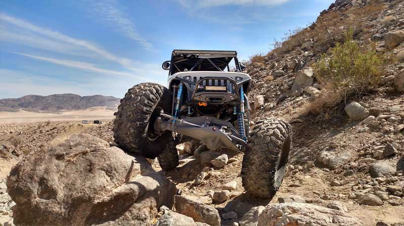 The Money Pit Rock Buggy build in Johnson Valley, CA