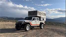 Custom Built- Jeep Gladiator with Pop-Up Camper