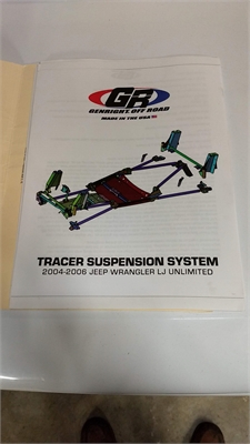 GenRight Tracer Suspension Install